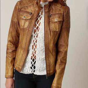 BKE Faux Leather Jacket